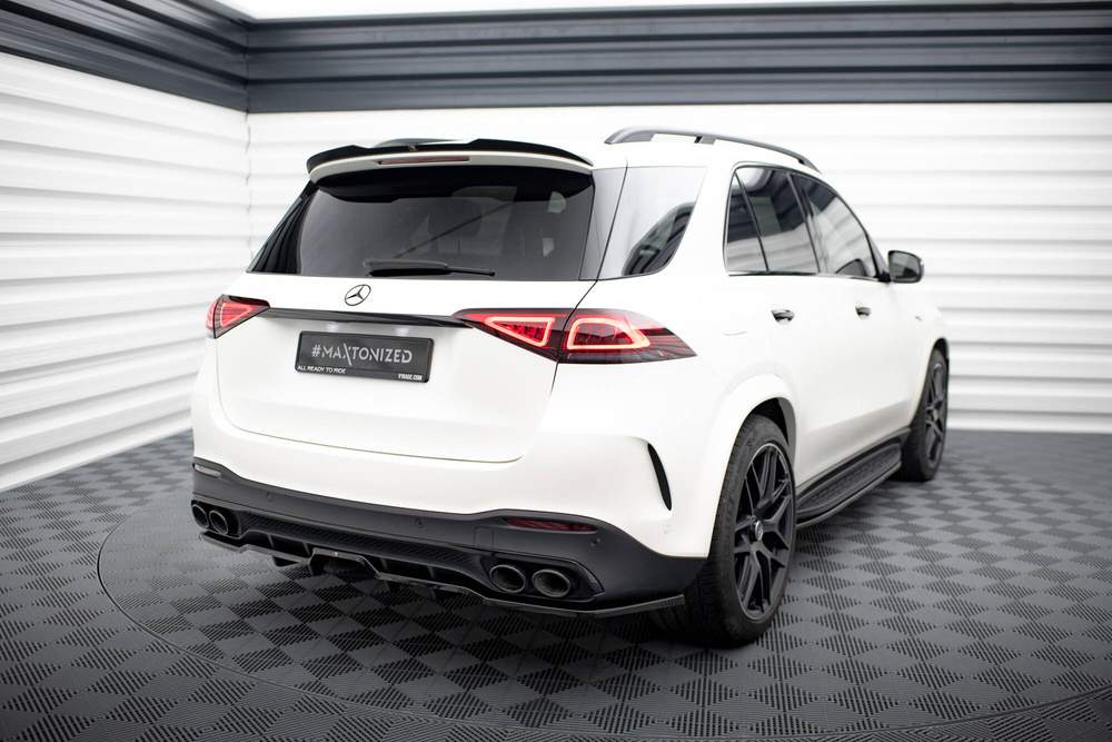 Arriere Splitter (avec une barre verticale) Mercedes-AMG GLE 53 / 63 W167 / W167 Facelift