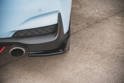 Lames De Pare-Chocs Arrière Latérales V.6 + Ailerons Hyundai I30 N Mk3 Hatchback
