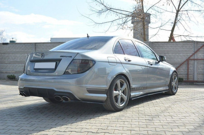 Lames De Pare-Chocs Arrière Latérales Mercedes-Benz C Sedan / Estate AMG-Line W204 / S204