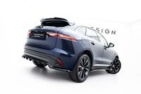 Arriere Splitter (avec une barre verticale) Jaguar F-Pace R-Sport Mk1 Facelift