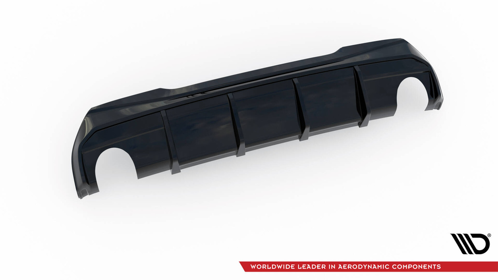 Diffuseur Arrière Complet V.3 BMW 1 F40 M-Pack/ M135i / 128ti (Version avec échappements simples sur deux côtés)