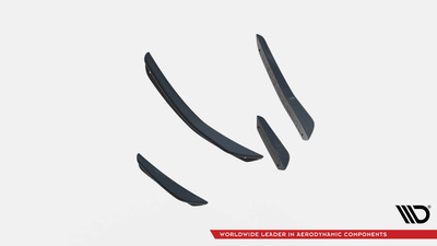 Ailes de pare-chocs avant (Canards) Volkswagen Scirocco R Mk3