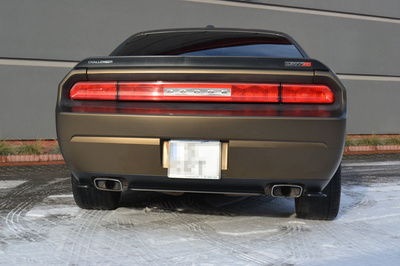 Arriere Splitter DODGE CHALLENGER MK3. PHASE-I SRT8 COUPE (sans barres verticales)