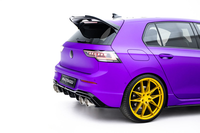 Street Pro Lame Du Pare Chocs Arriere V.2 Volkswagen Golf R Hatchback Mk8 / Mk8 Facelift
