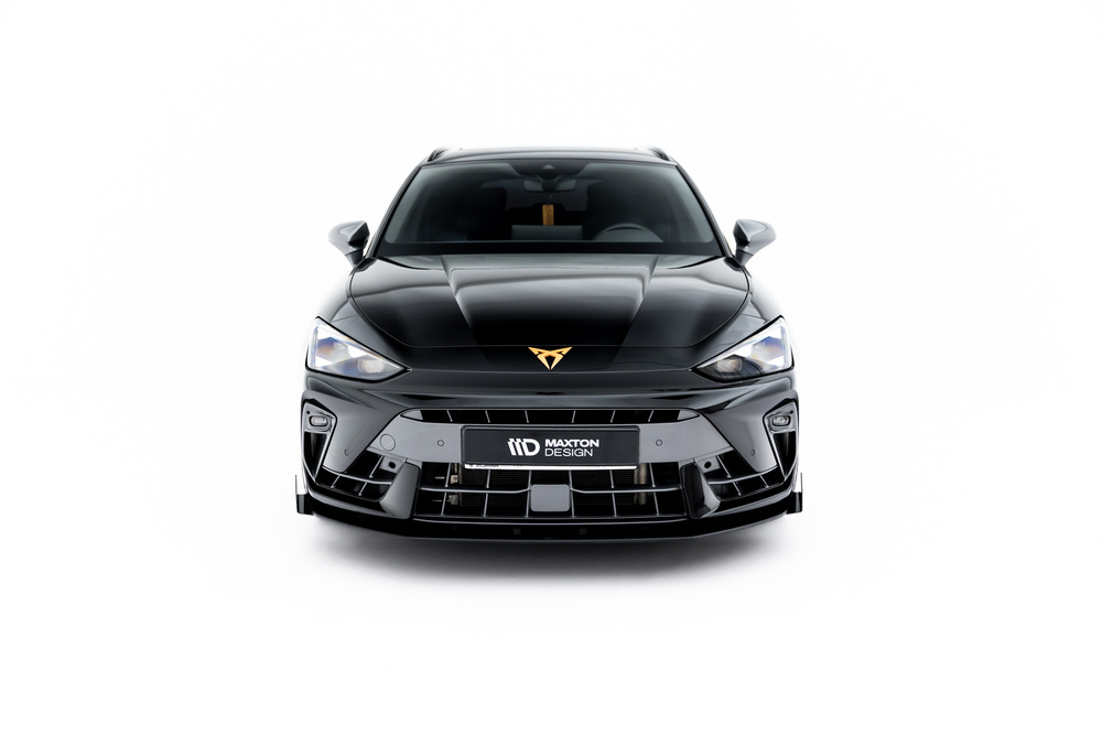 Street Pro Lame Du Pare-Chocs Avant + Flaps Cupra Leon ST / Hatchback Mk1 Facelift