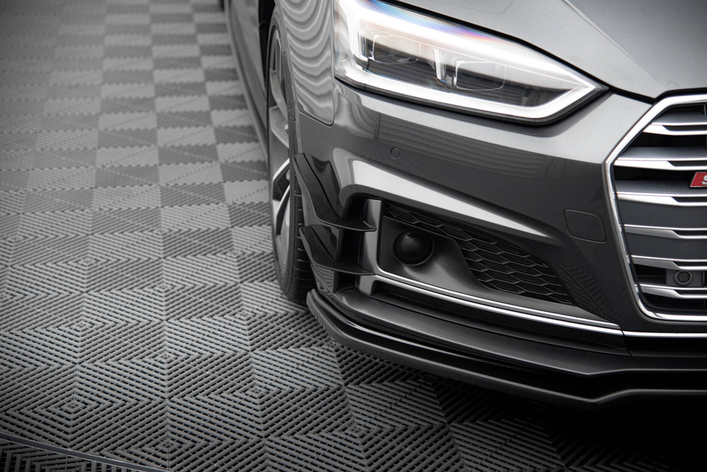 Ailes de pare-chocs avant (Canards) Audi S5 / A5 S-Line Coupe / Sportback F5