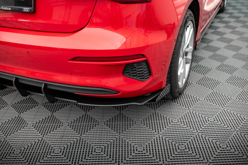 Street Pro Diffuseur Arrière Complet + Flaps Audi A3 Sportback 8Y