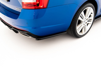 Lames De Pare-Chocs Arrière Latérales V.2 Skoda Octavia RS Mk3/Mk3 FL Hatchback/Kombi