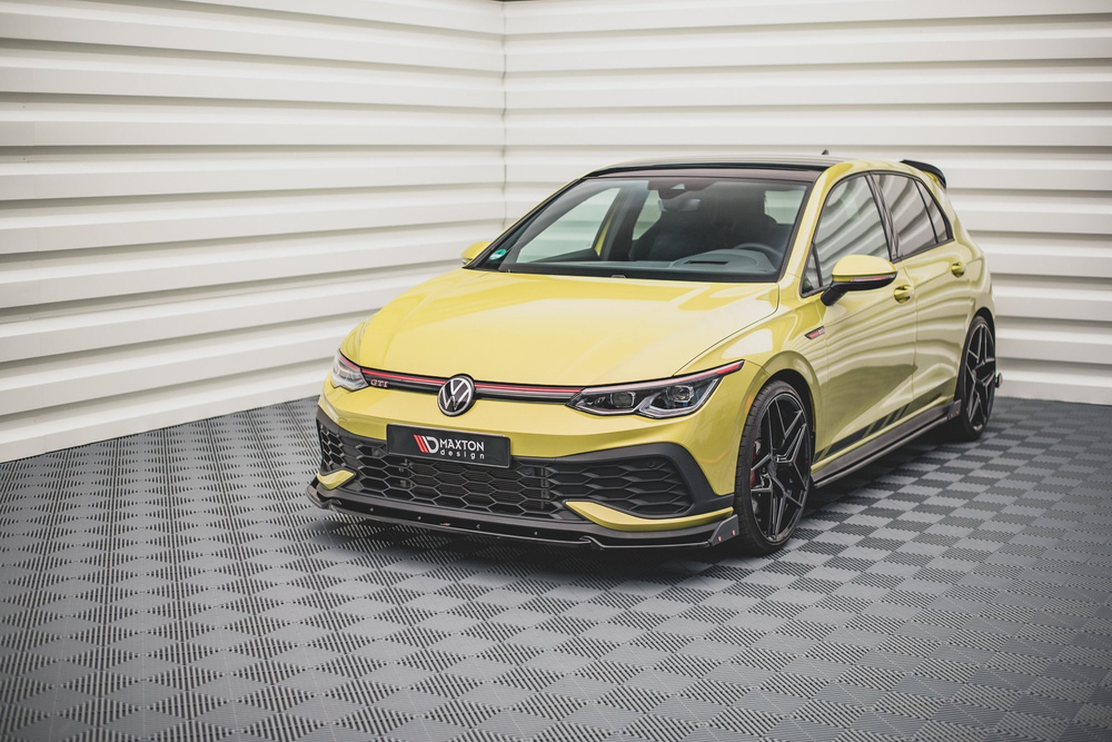 Lame Du Pare-Chocs Avant V.1 + Ailerons Volkswagen Golf GTI Clubsport Mk8