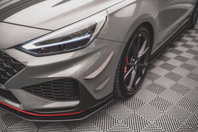Ailes de pare-chocs avant (Canards) Hyundai I30 N / I30 N-Line Hatchback/Fastback Mk3 Facelift