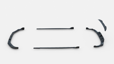 Ensemble Diffuseur V.2 Audi RS3 Sedan 8Y Facelift