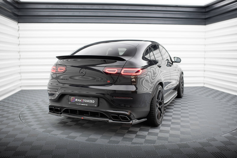Arriere Splitter (avec une barre verticale) Mercedes-AMG GLC 63 Coupe C253 Facelift