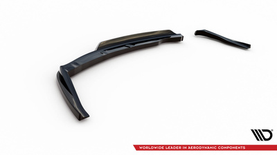 Arriere Splitter (avec une barre verticale) BMW 1 M-Pack E87 Facelift