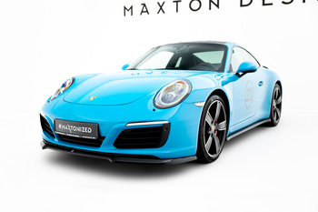 Lame Du Pare-Chocs Avant V.1 Porsche 911 Carrera 991 Facelift