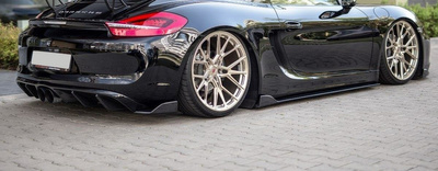RAJOUT DU PARE-CHOCS ARRIERE Porsche Cayman Mk2 981C
