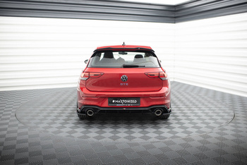 Rajout Du Pare-Chocs Arriere + Faux Pot D'échappement Volkswagen Golf GTE / R-Line Mk8 / Mk8 Facelift