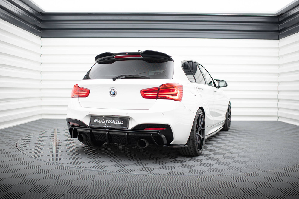 Lames De Pare-Chocs Arrière Latérales V.5 (Pour jupe arrière v.3) BMW 1 M-Pack / M140i F20 Facelift