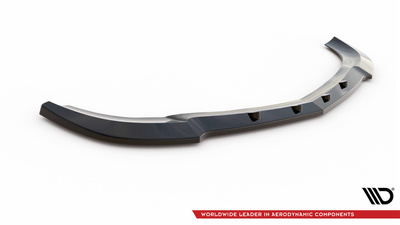 Lame Du Pare-Chocs Avant V.2 Mercedes-Benz C Coupe / Sedan / Estate  AMG-Line C204 / W204 Facelift / S204 Facelift