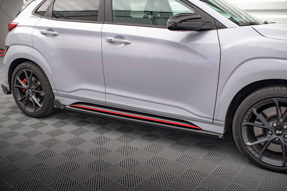 Rajouts Des Bas De Caisse V.1 + Flaps Hyundai Kona N Mk1