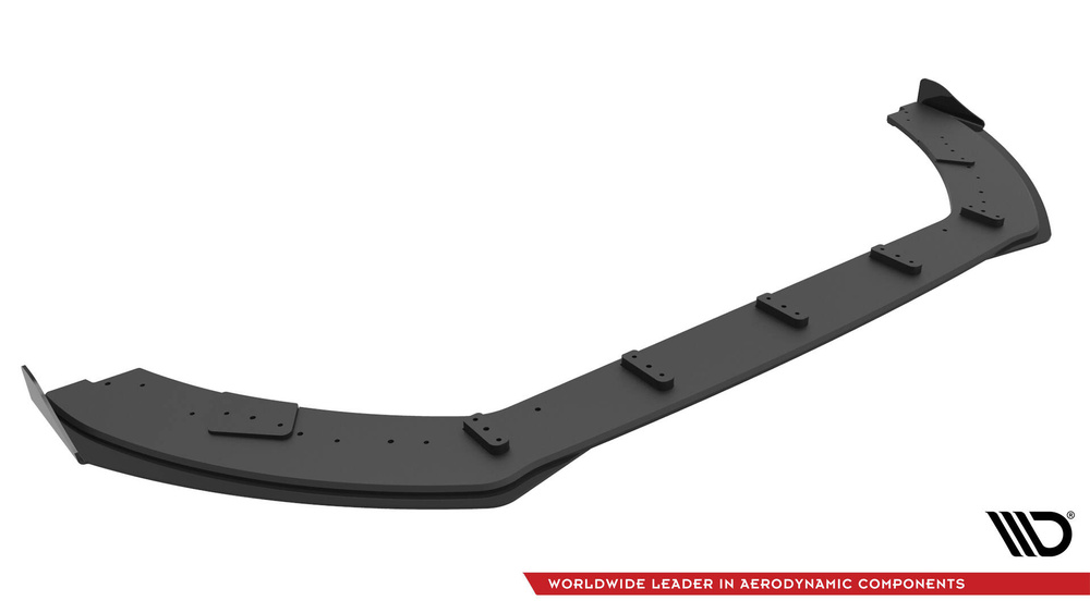 Street Pro Lame Du Pare-Chocs Avant  + Flaps Ford Fiesta ST Mk8 Facelift