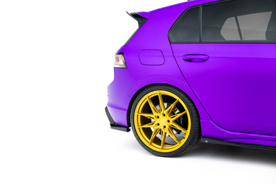 Lames De Pare-Chocs Arrière Latérales V.6 Volkswagen Golf R Mk8 Facelift
