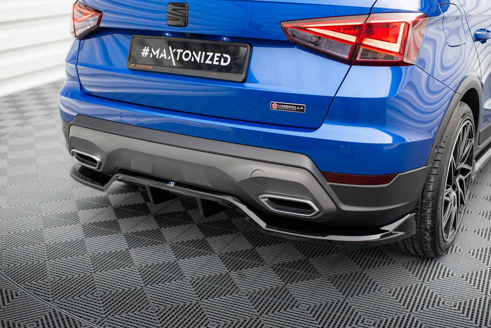 Arriere Splitter (avec une barre verticale) Seat Arona FR Mk1 Facelift