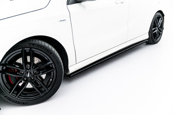 SET DES DIFFUSEUR DES BAS DE CAISSE MERCEDES-BENZ W176 AMG-LINE AVANT FACELIFT