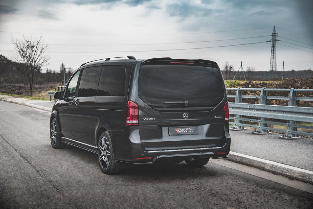 Lames De Pare-Chocs Arrière Latérales V.2 Mercedes-Benz V-Class AMG-Line W447 Facelift