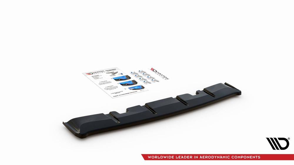 Arriere Splitter Volkswagen Golf GTI Clubsport Mk8