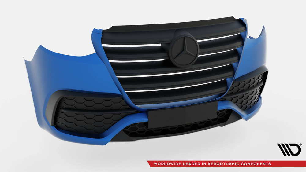 Le Pare-Chocs Avant + Splitter Mercedes-Benz Sprinter Mk3
