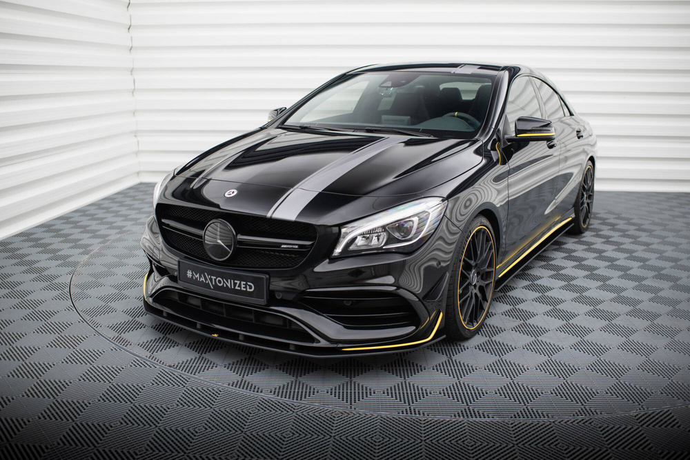 Street Pro Lame Du Pare-Chocs Avant Mercedes-AMG CLA 45 Aero C117 Facelift