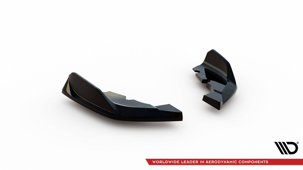 Lames De Pare-Chocs Arrière Latérales V.8 (Pour jupe arrière v.1) BMW 1 M-Pack /  M135i / 128ti F40