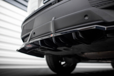 Arriere Splitter (avec une barre verticale) Peugeot 408 Mk1