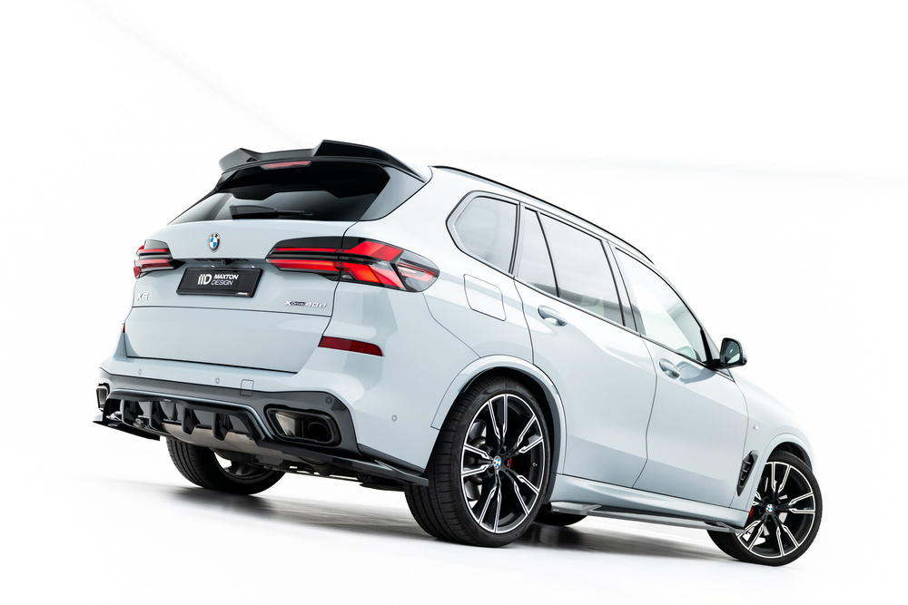 Arriere Splitter (avec une barre verticale) V.1 BMW X5 M-Pack G05 Facelift