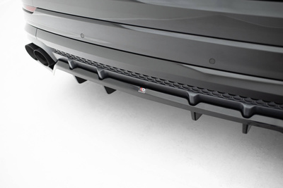 Arriere Splitter (avec une barre verticale) V.2 Audi SQ8 / Q8 S-Line Mk1 Facelift
