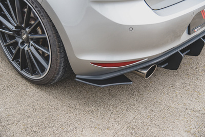 Sport Durabilité Lame Du Pare Chocs Arriere V.2 VW Golf 7 GTI