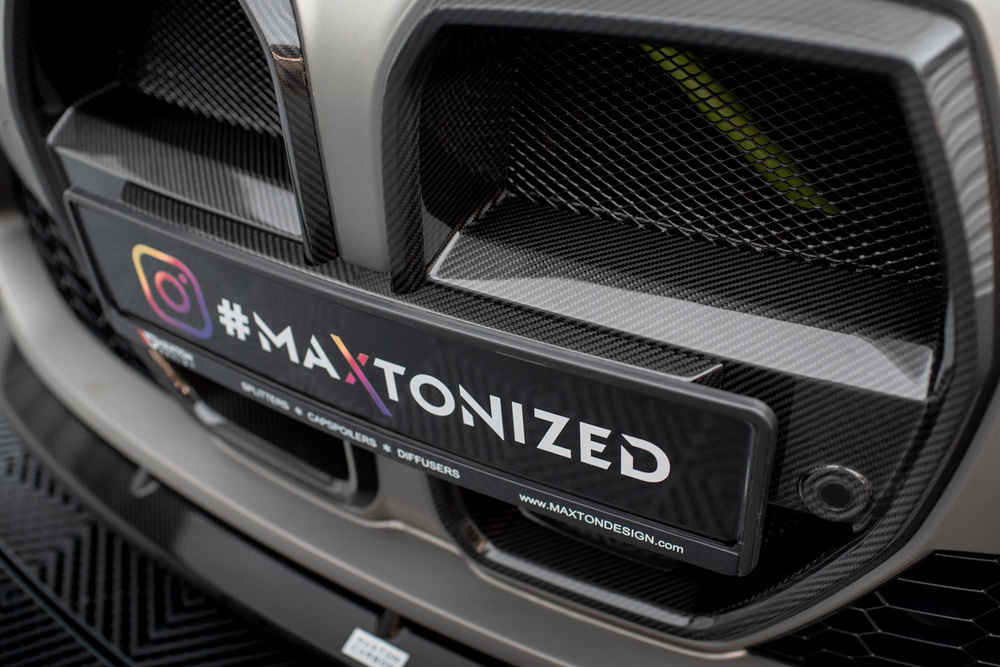 Fibre de Carbone Avant Grill BMW M4 G82  / M3 G80