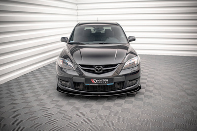 Street Pro Lame Du Pare-Chocs Avant V.1 + Flaps Mazda 3 MPS Mk1
