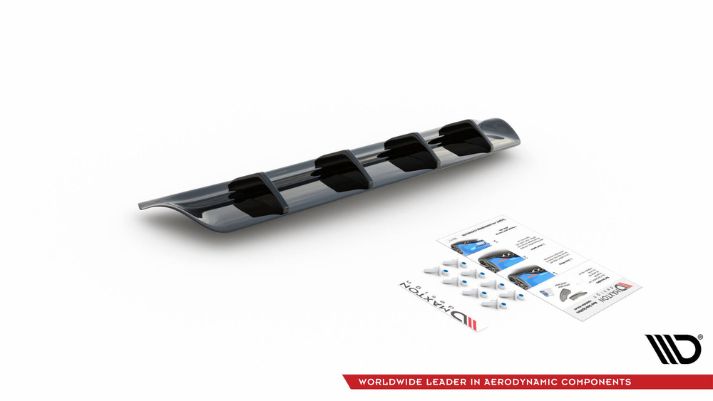 Diffuseur Arrière Complet Maserati Ghibli Mk3