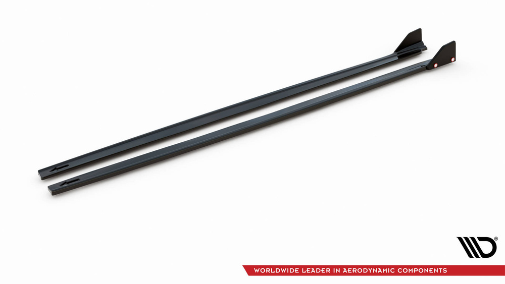 Rajouts Des Bas De Caisse V.1 + Ailerons Toyota Yaris Mk4