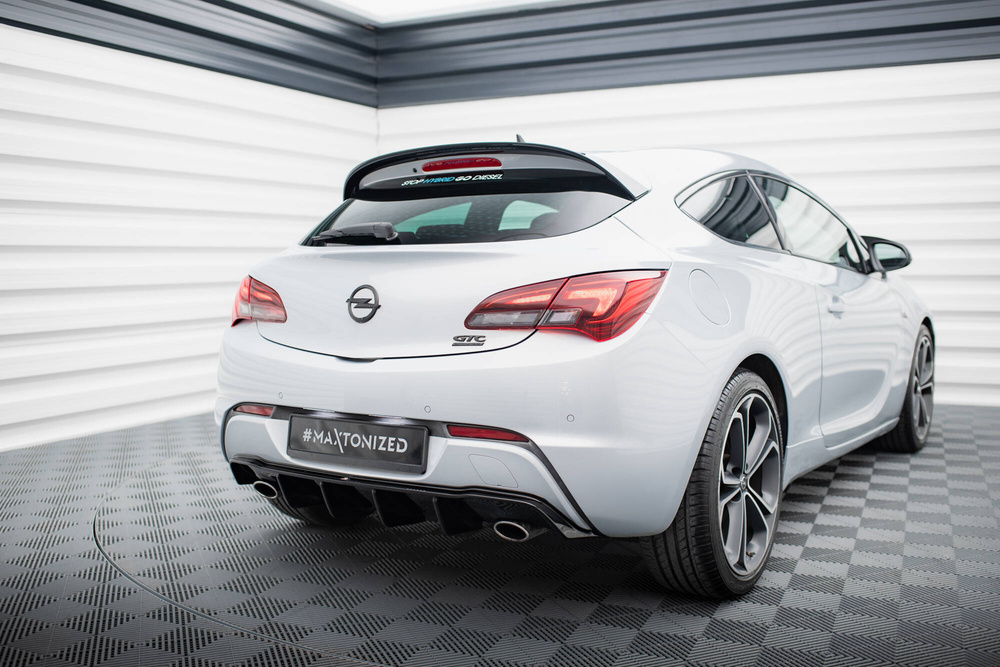 Diffuseur Arrière Complet Opel Astra GTC OPC-Line J (Version avec échappements simples des deux côtés)