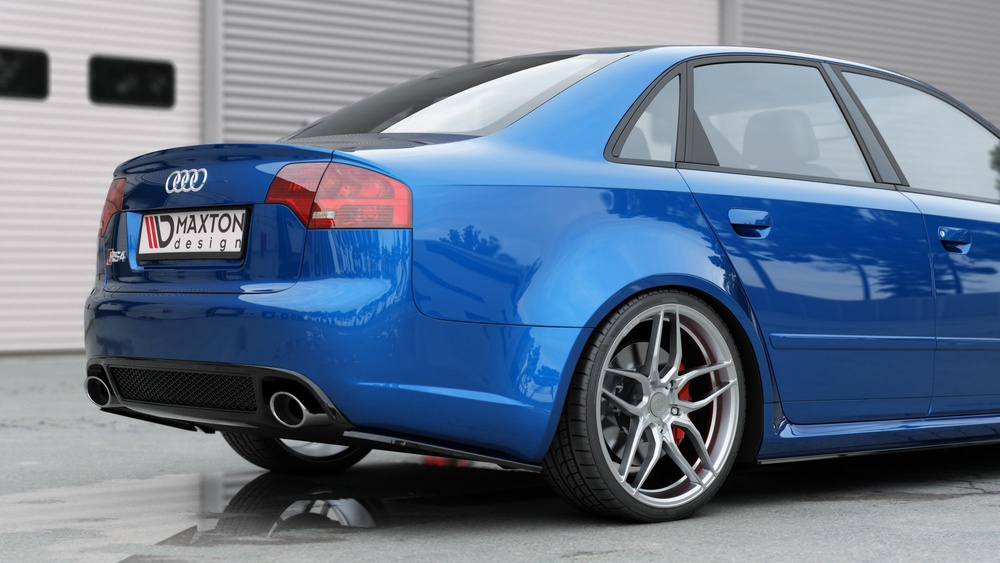 Lames De Pare-Chocs Arrière Latérales V.1 Audi RS4 Sedan B7