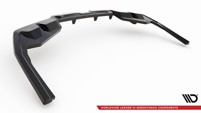 Arriere Splitter (avec une barre verticale) V.1 BMW i4 M-Pack G26