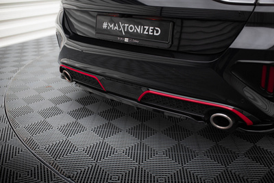 Arriere Splitter (avec une barre verticale) Kia Ceed GT Mk3 Facelift