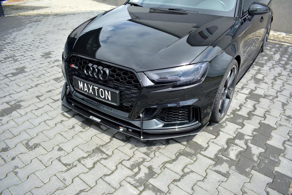 Sport Lame Du Pare-Chocs Avant V.1 Audi RS3 Sportback 8V Facelift