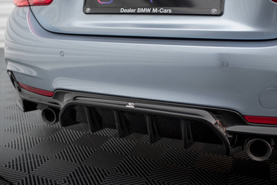Diffuseur Arrière Complet BMW 4 Coupe / Gran Coupe / Cabrio M-Pack F32 / F36 / F33 (Version avec échappements simples des deux côtés)