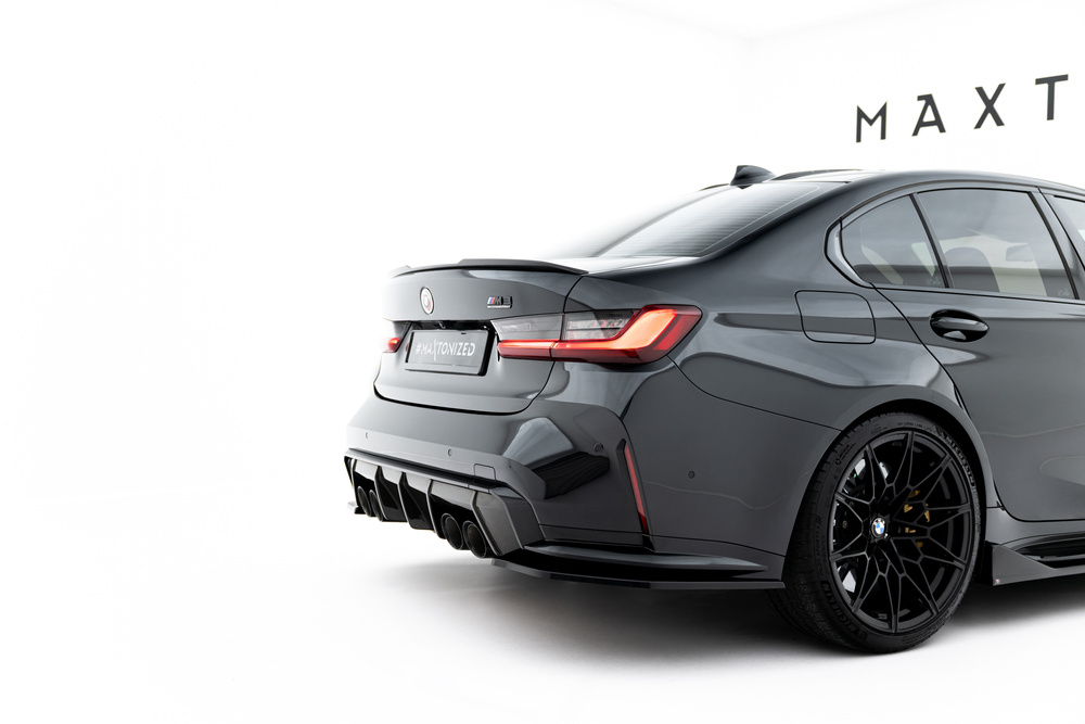 Lames De Pare-Chocs Arrière Latérales V.3 BMW M3 Sedan / Touring G80 / G81