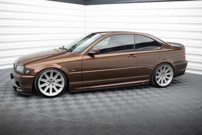 RAJOUTS DES BAS DE CAISSE POUR V.1 BMW 3 E46 MPACK COUPE