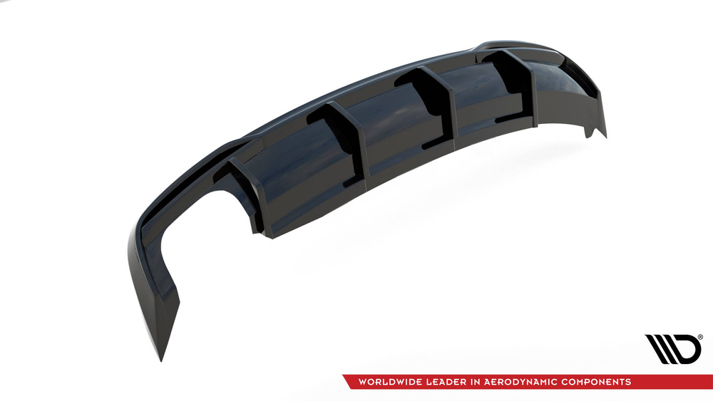 Diffuseur Arrière Complet Audi A5 Sportback 8T Facelift  (Version avec double échappement d'un côté)