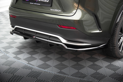 Arriere Splitter (avec une barre verticale) Lexus NX F-Sport Mk2